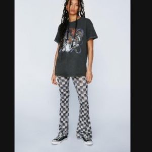 Floral Flare Pants